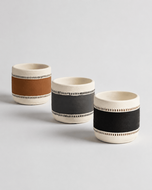 Ceramic Pot Leather Texture