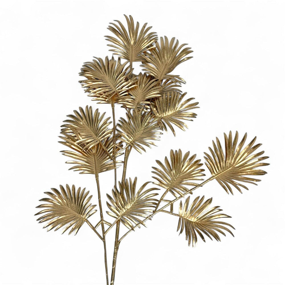 Artificial Gold Mini Palm