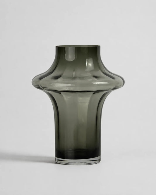 Glass Vase Mid-Level Donut Shape