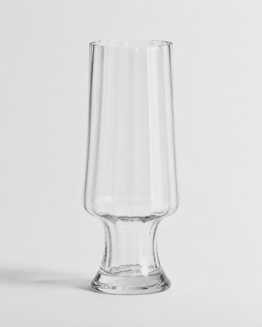Glass Vase Chalet with Base