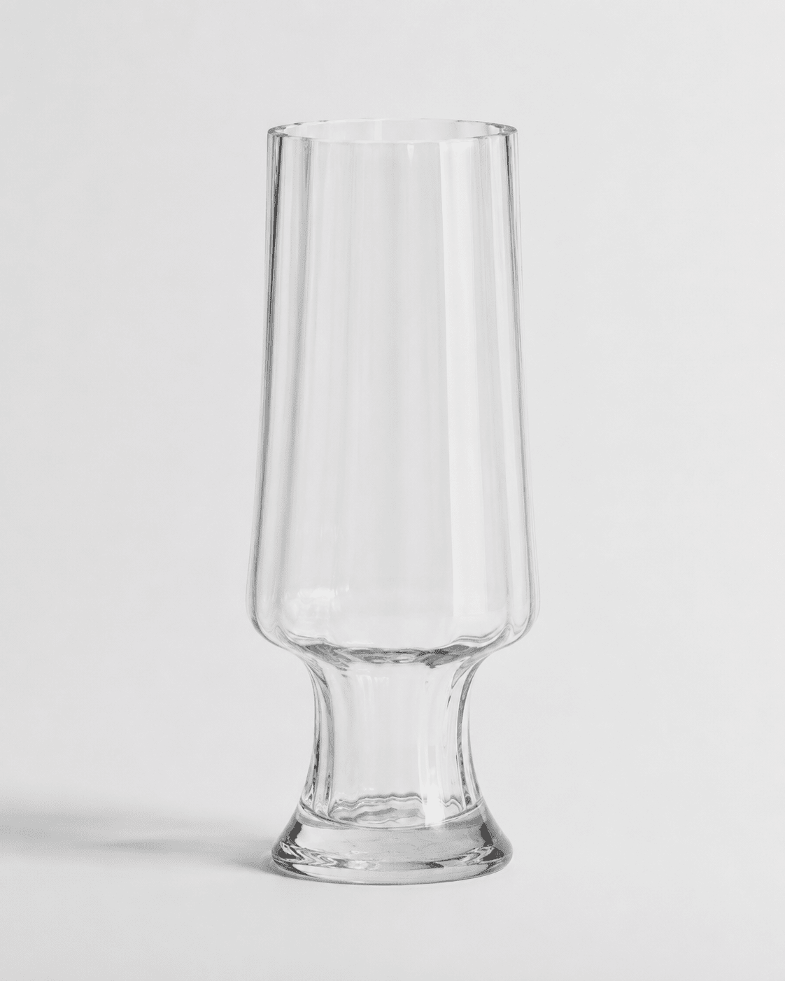 Glass Vase Chalet with Base