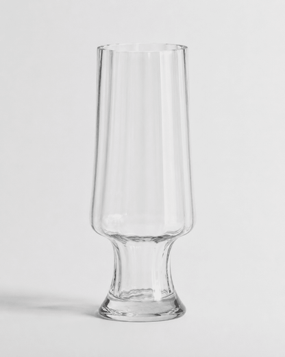 Glass Vase Chalet with Base