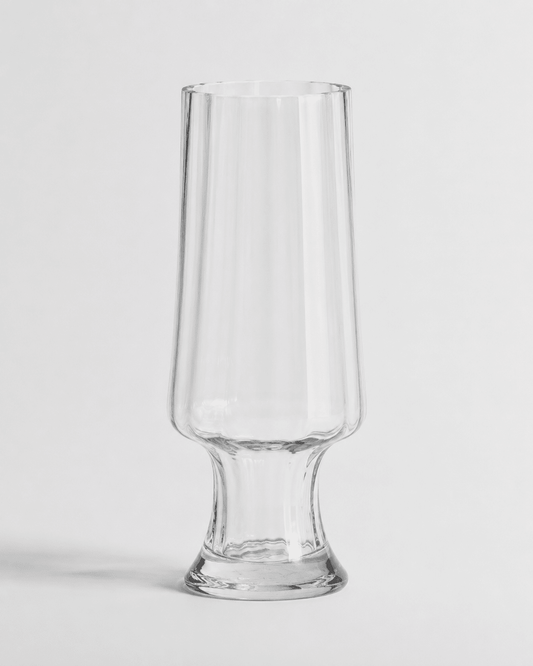 Glass Vase Chalet with Base