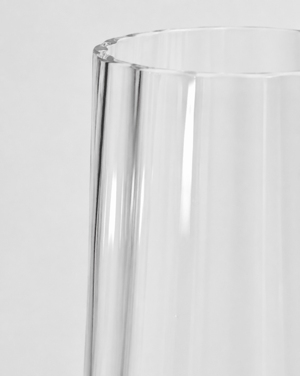 Glass Vase Chalet with Base