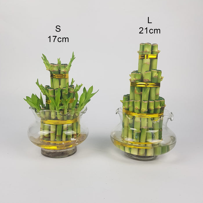 Lotus Bamboo Tower S - 17 cm
