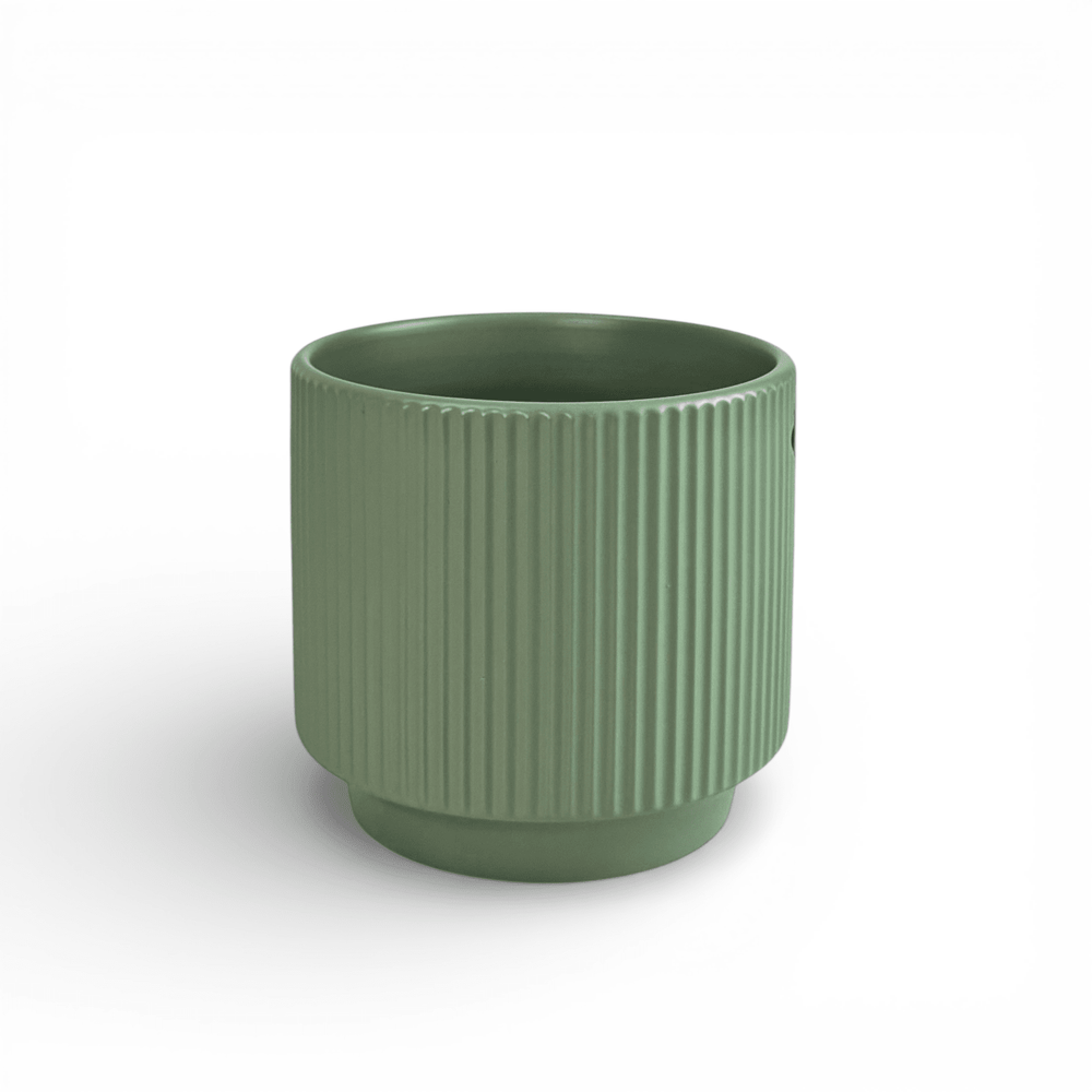 Ceramic Pot 12.3X13.1 CM - Green