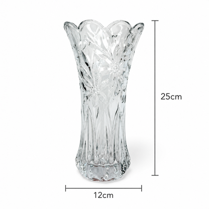 Glass Vase With Flower Opening