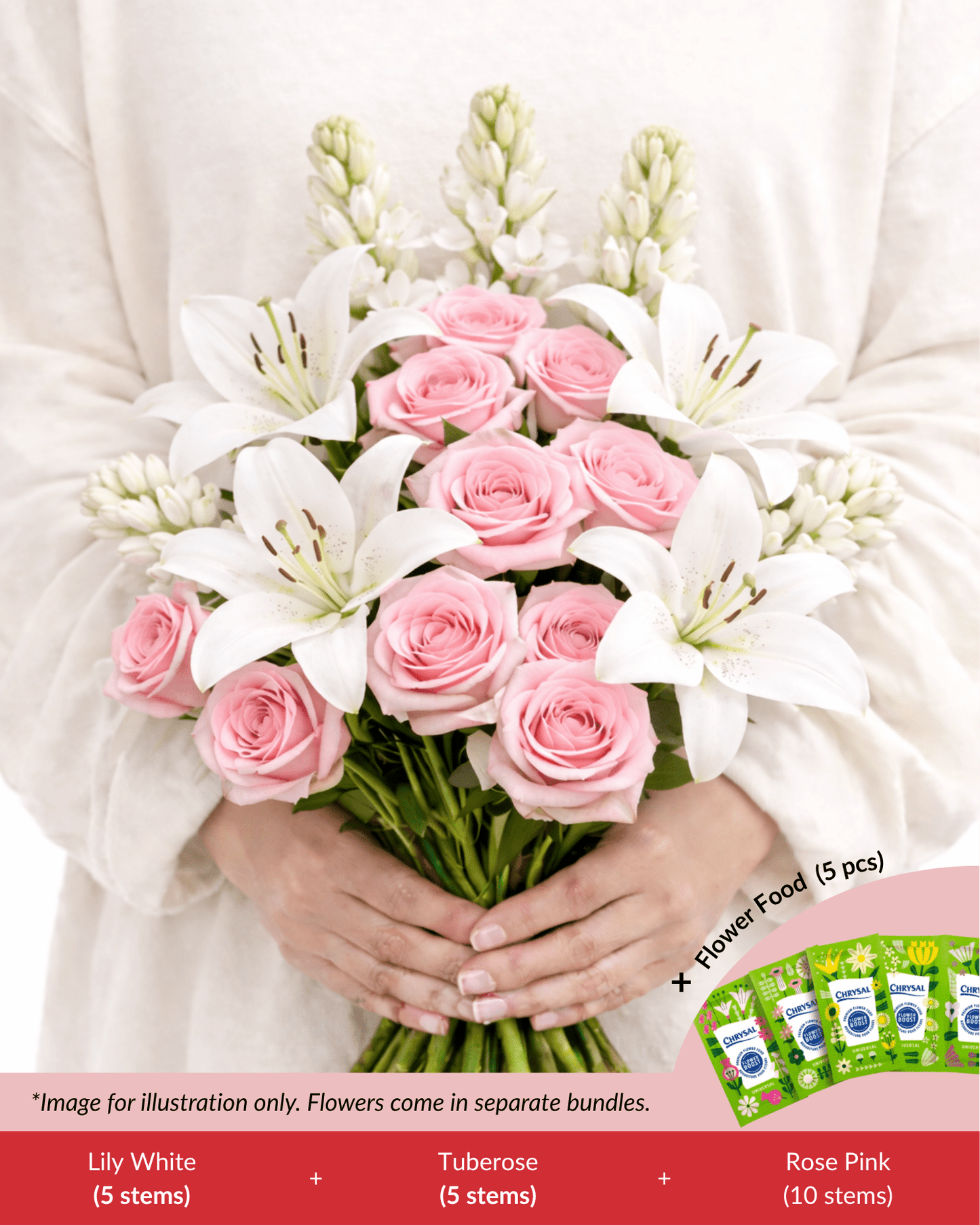 FCMMD05 - Lily, Tuberose, Rose  & Flower Food