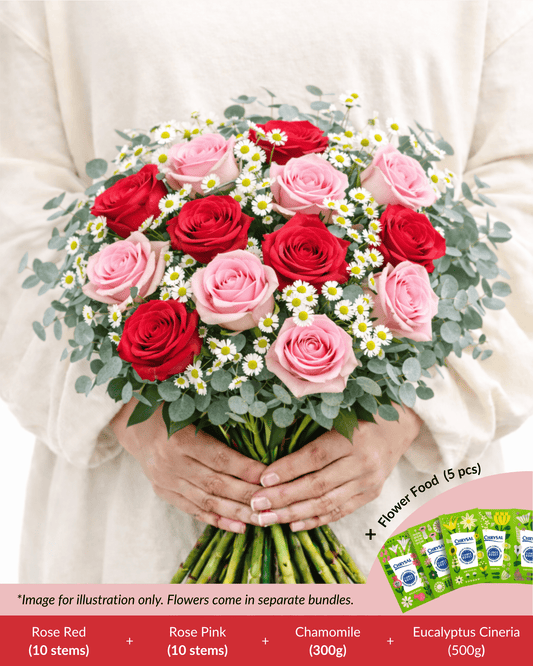 FCMMD04 - Rose, Chamomile, Eucalyptus & Flower Food