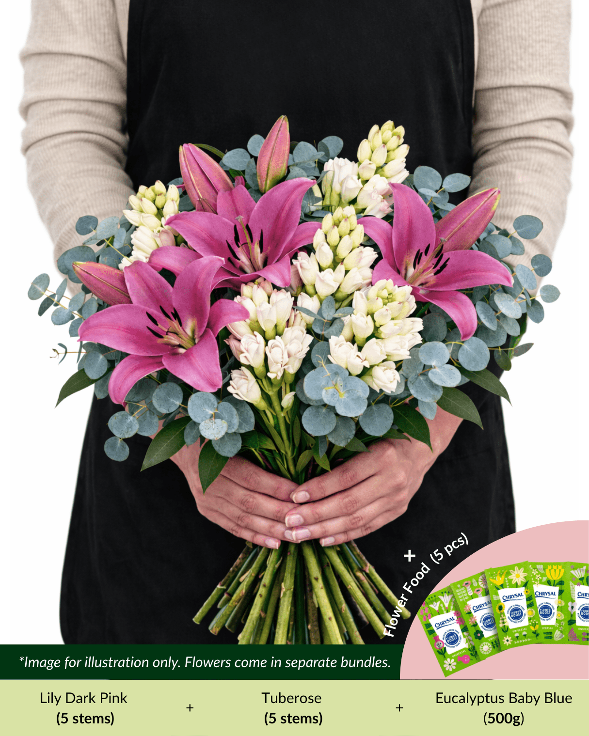 FCMRY01 - Lily, Tuberose & Eucalyptus