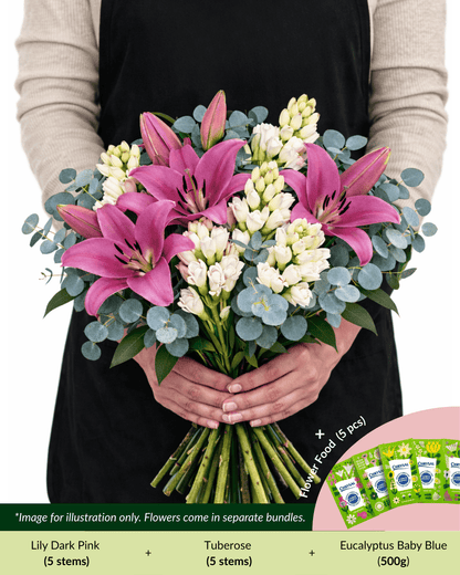 FCMRY01 - Lily, Tuberose & Eucalyptus