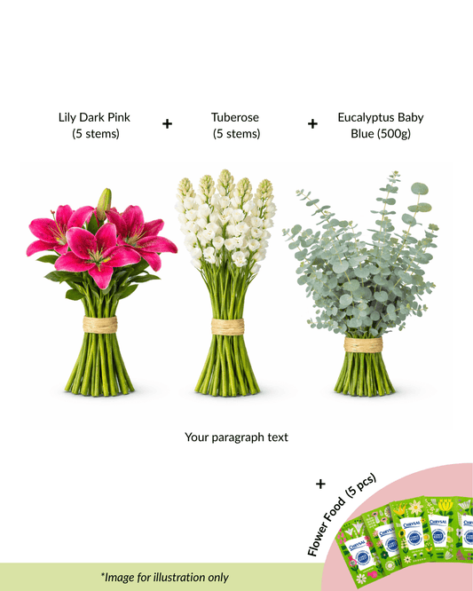 FCMRY01 - Lily, Tuberose & Eucalyptus