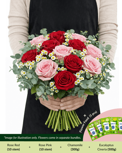 FCMRY06 - Roses, Chamomile & Eucalyptus