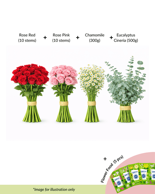 FCMRY06 - Roses, Chamomile & Eucalyptus