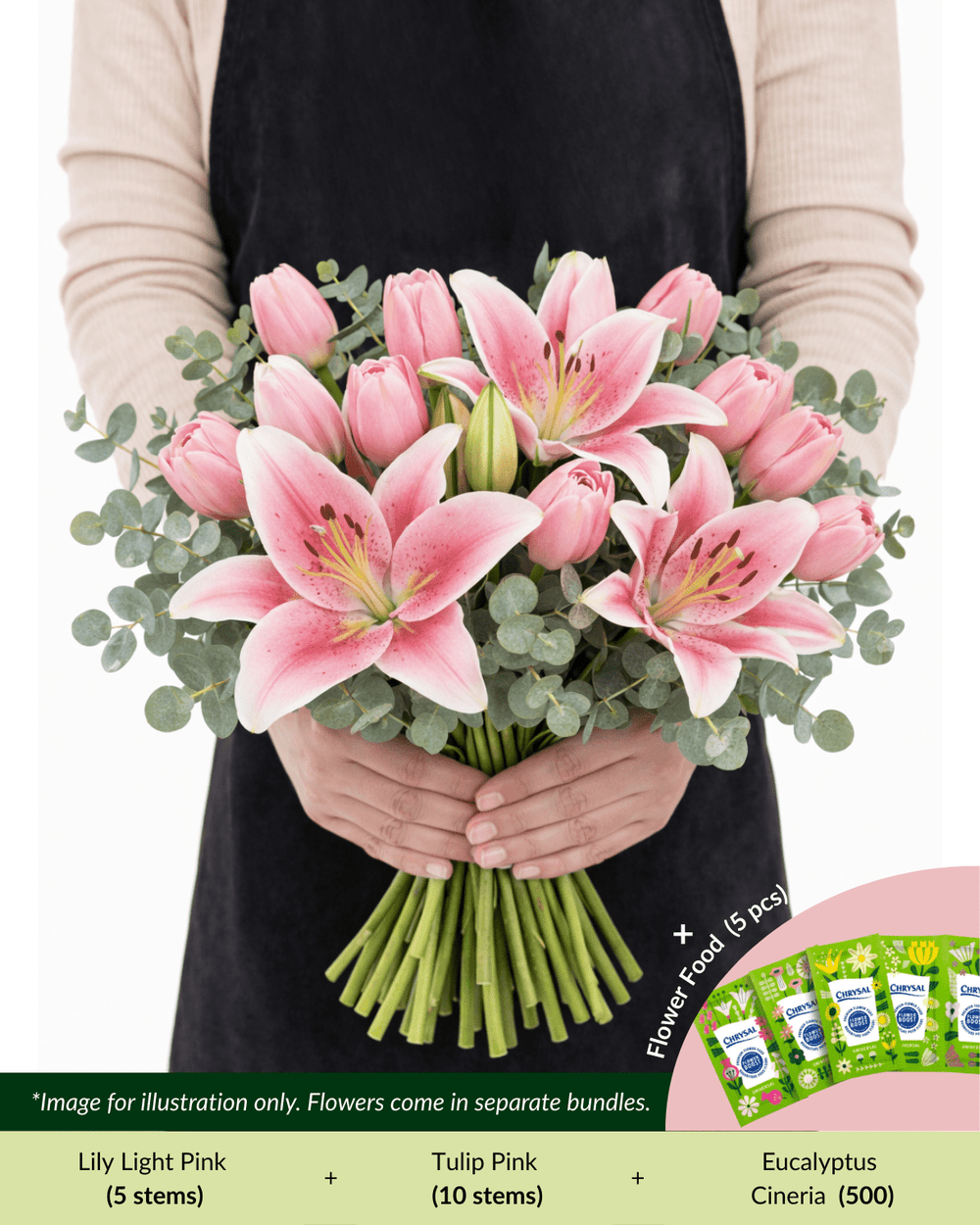 FCMRY09 - Lily, Tulip & Eucalyptus