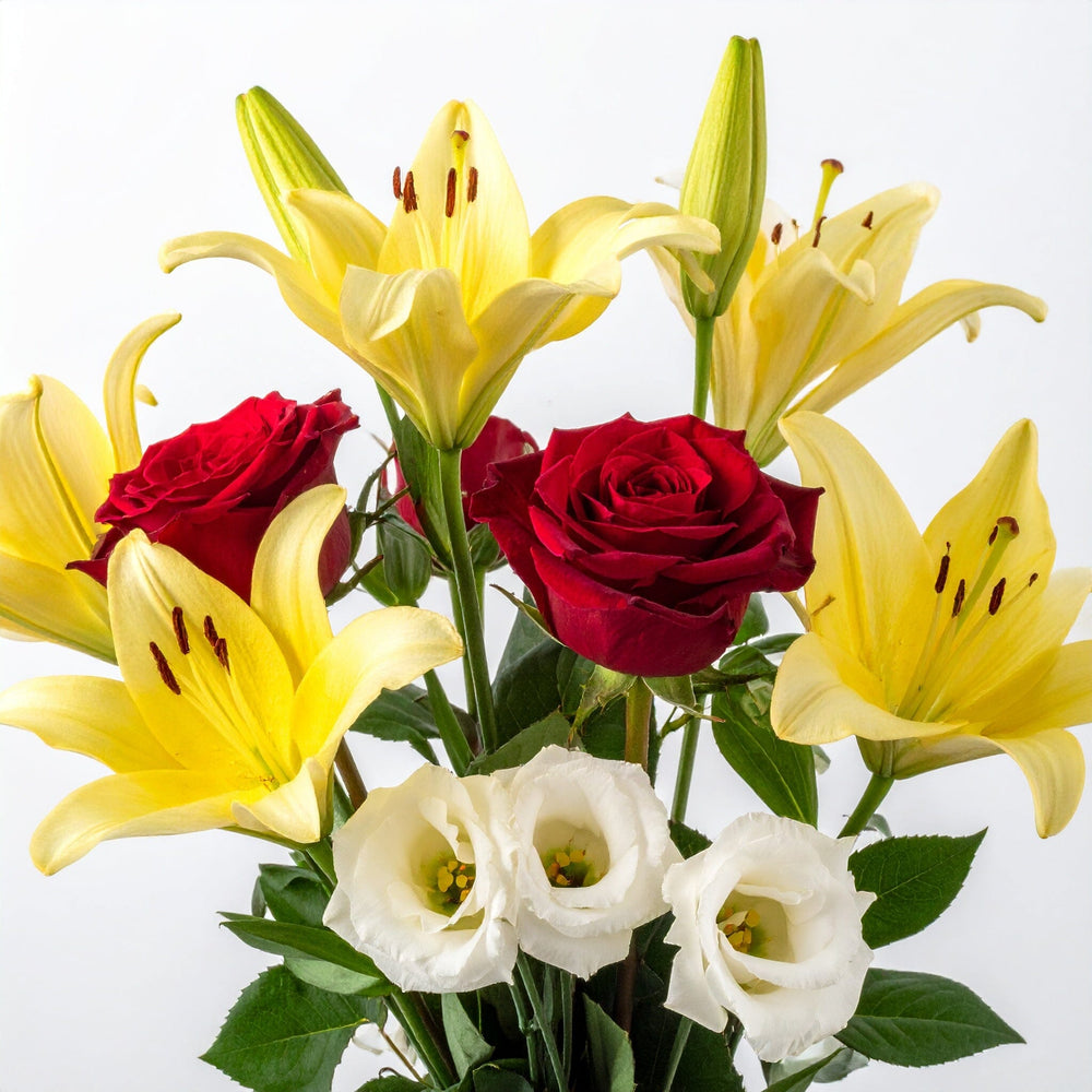 FCMVD06 - Rose, Lily & Eustoma