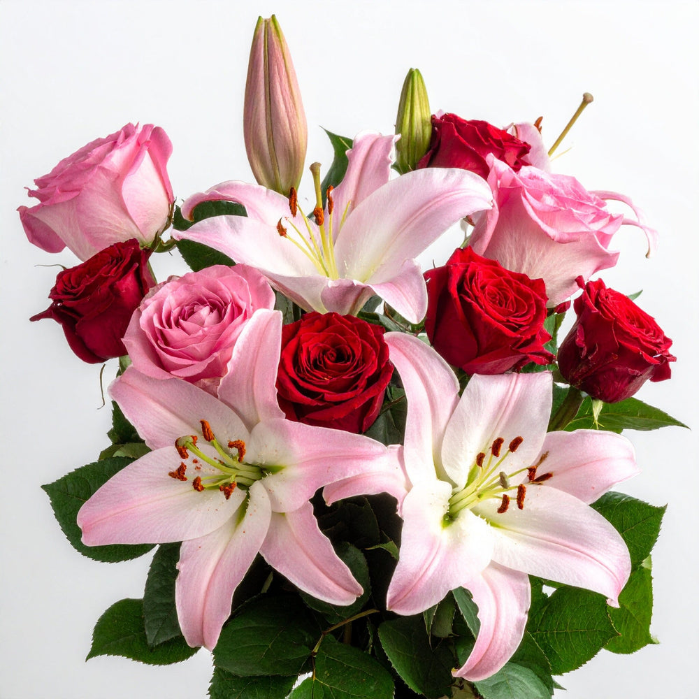 FCMVD07 - Rose Red, Rose Pink & Lily