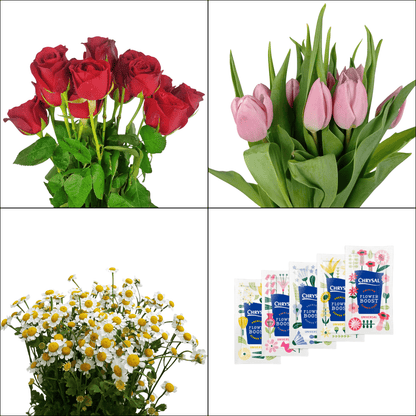 FCMVD19 - Rose, Tulip & Chamomile