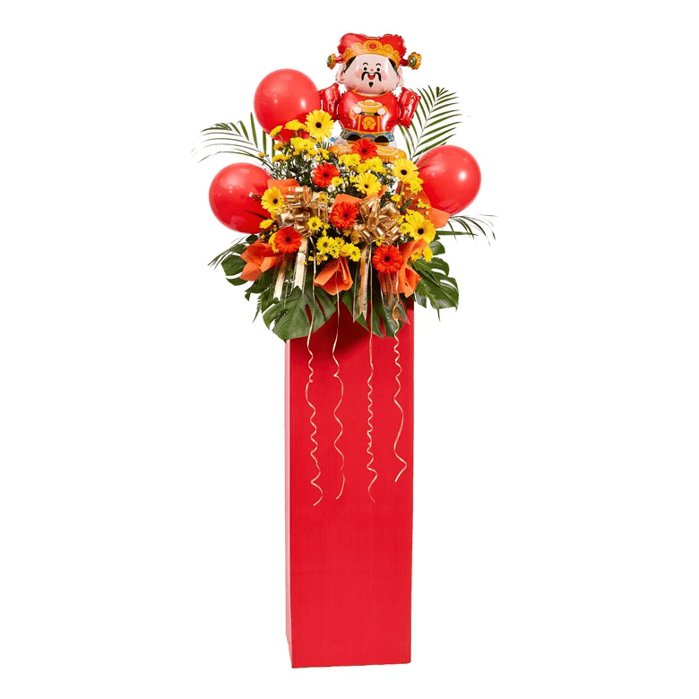 Rise of Fortune - Congratulatory Flower Stand