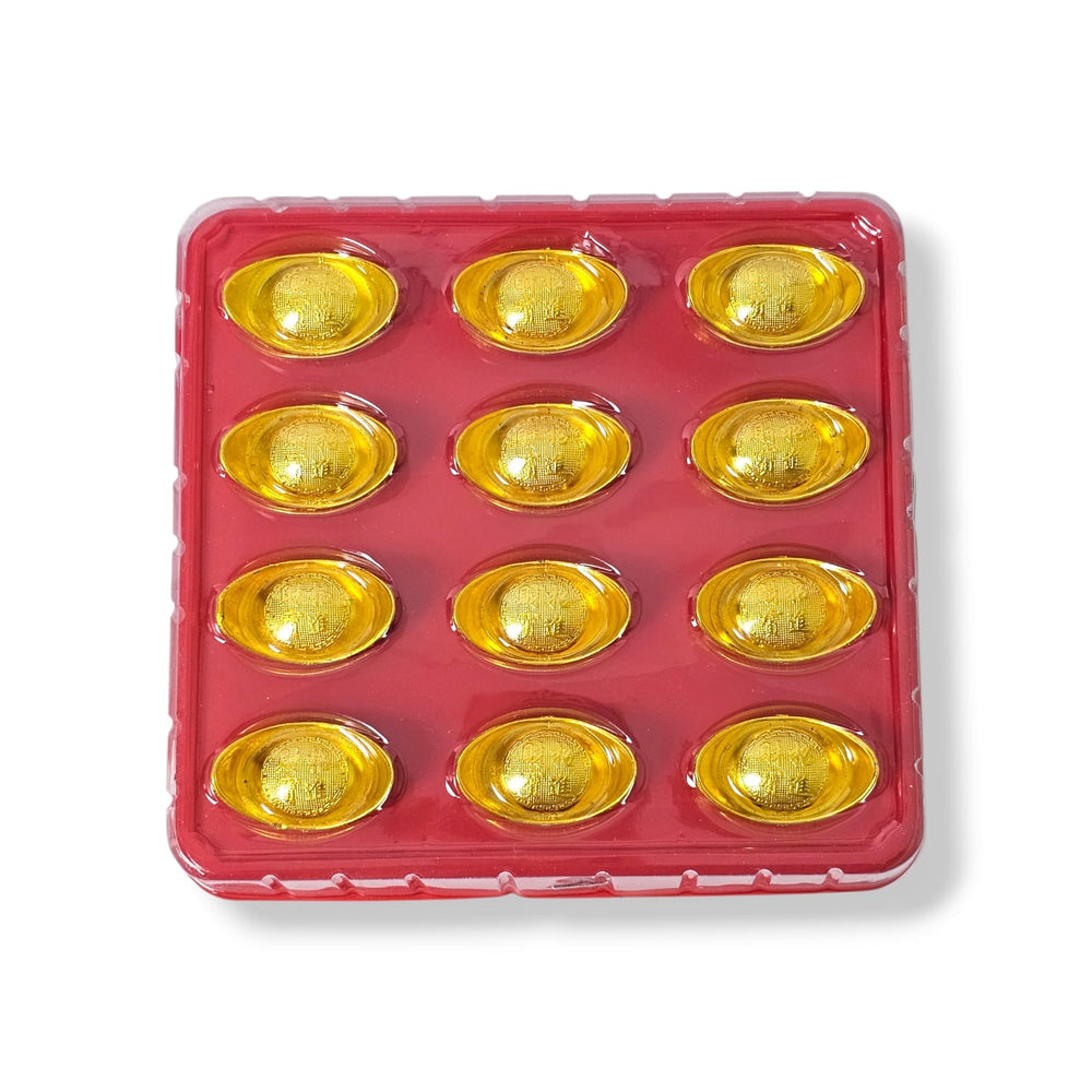 Gold Ingot Small 12pcs (4cm)