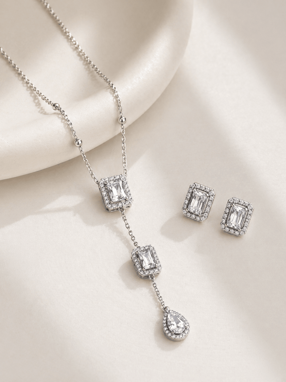 Starlight Grace Set - Necklace & Earings