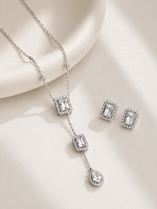 Starlight Grace Set - Necklace & Earings