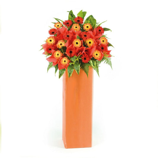 Jubilant Dawn - Congratulatory Flower Stand