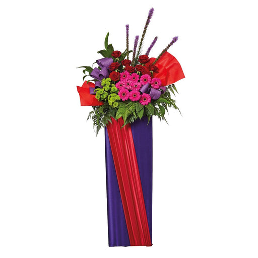 MYCON10 - Congratulatory Flower Stand - Success And Luck