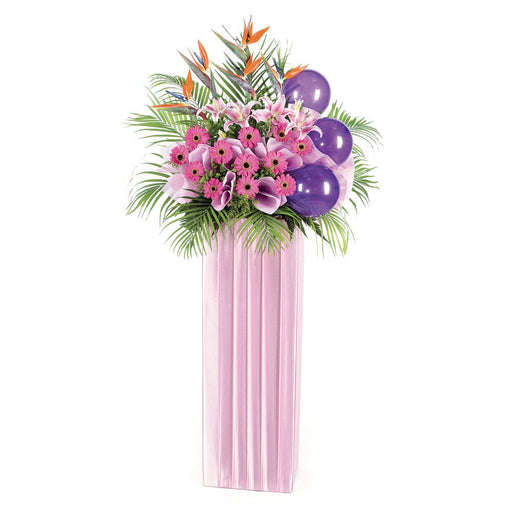 MYCON15 - Congratulatory Flower Stand - Wondrous Attainment
