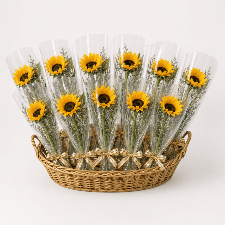 Single Stalk Sunflower Bouquet