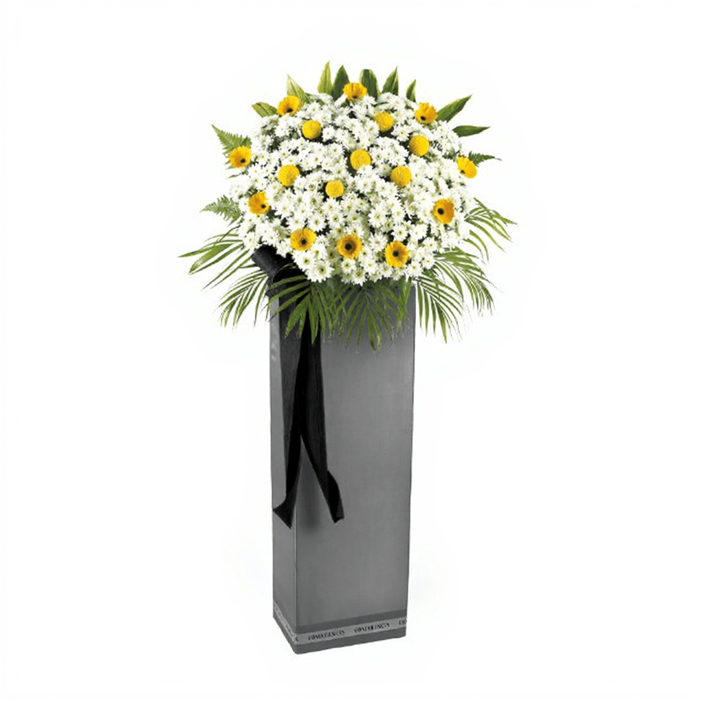 Circle Of Life Condolence & Funeral Flower Stand