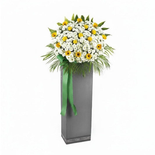 Circle Of Life Condolence & Funeral Flower Stand