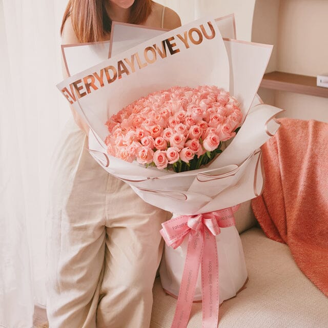 VDA15 Everyday I Love You (99 Roses) - Flower Bouquet