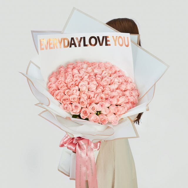 VDA15 Everyday I Love You (99 Roses) - Flower Bouquet