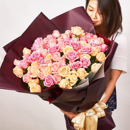 VDA14 Everlasting Joy (99 Roses)- Flower Bouquet