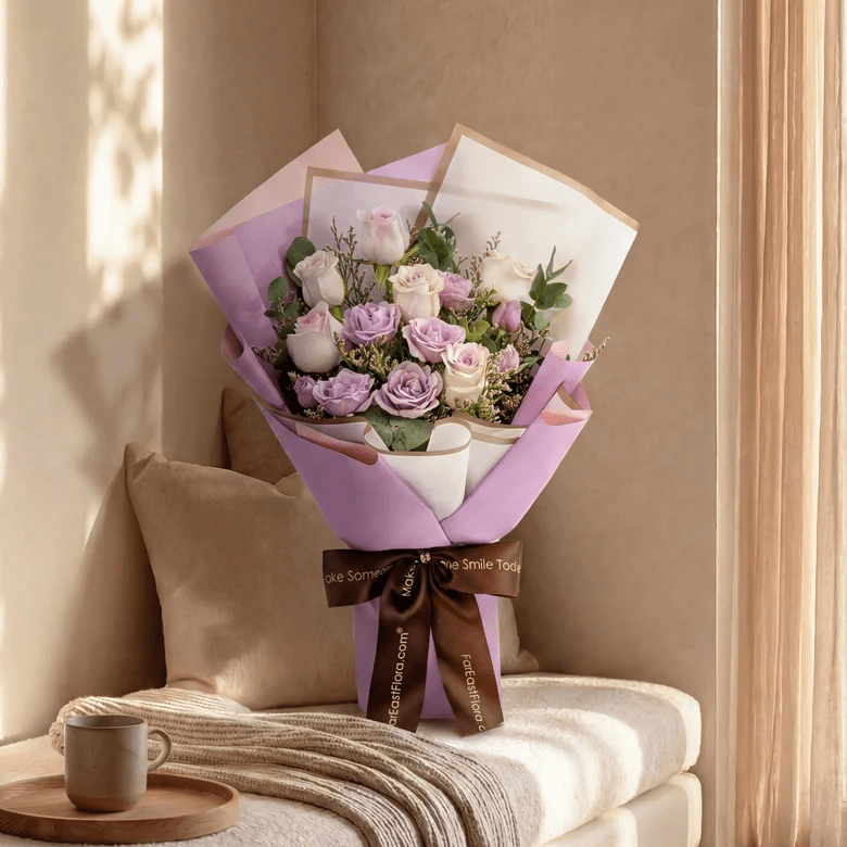 Amethyst Dusk - Flower Bouquet