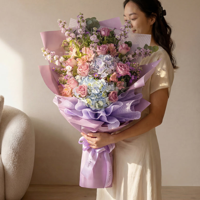 Periwinkle Garden - Giant Bouquet