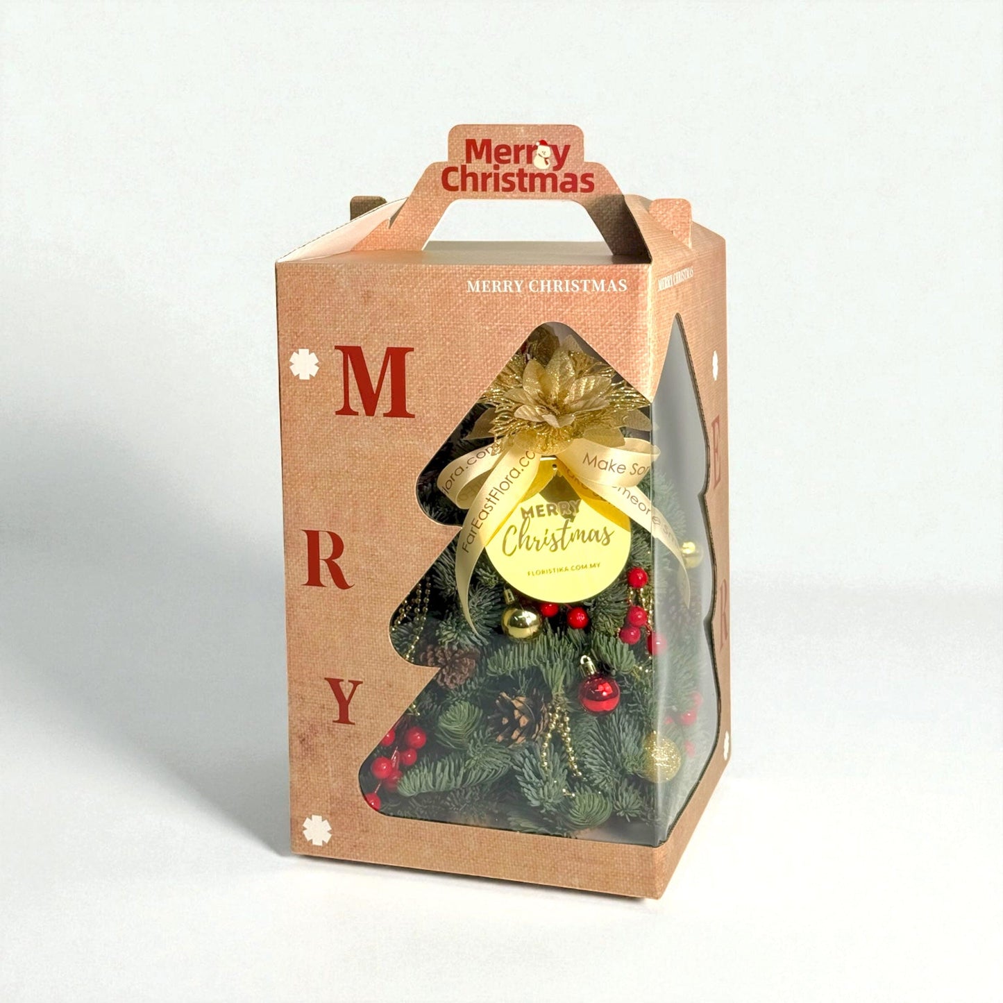 Mini Christmas Tree with Decoration - 30cm