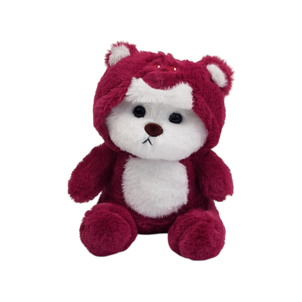 Plush Teddy with Red Costum 28cm