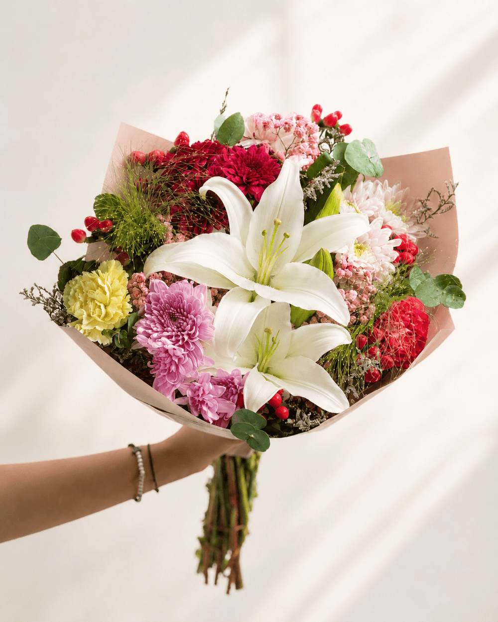 Mix & Match Flowers - Lily White