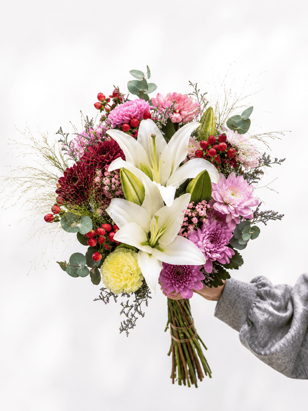 Mix & Match Flowers - Lily White