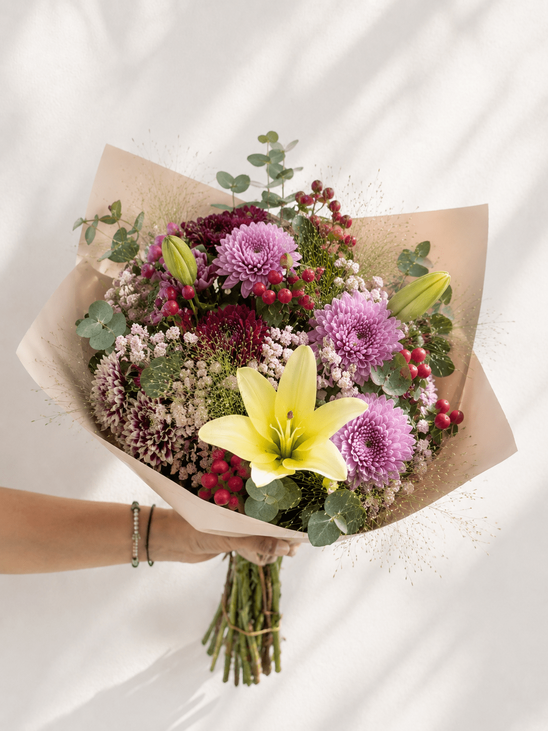 Mix & Match Flowers - Lily Yellow