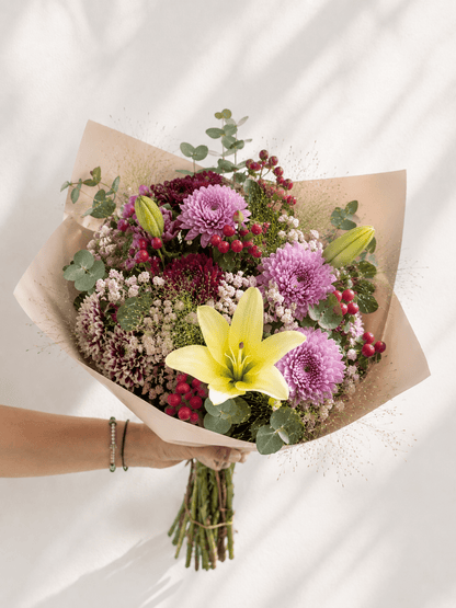 Mix & Match Flowers - Lily Yellow