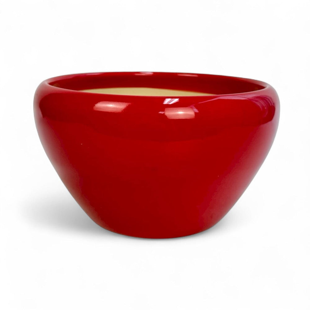 Red Ceramic Bowl Medium