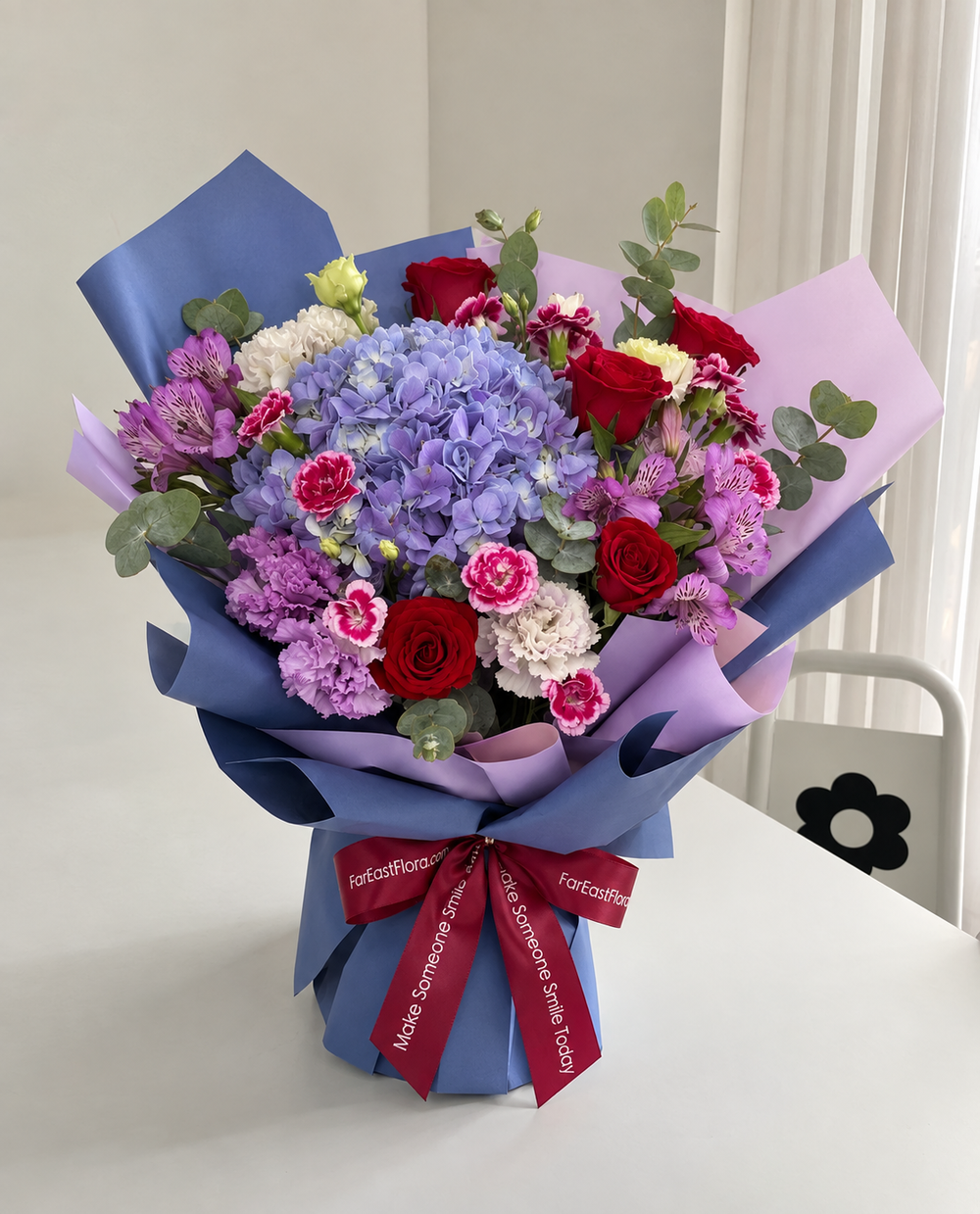 Violet Grandeur - Flower Bouquet