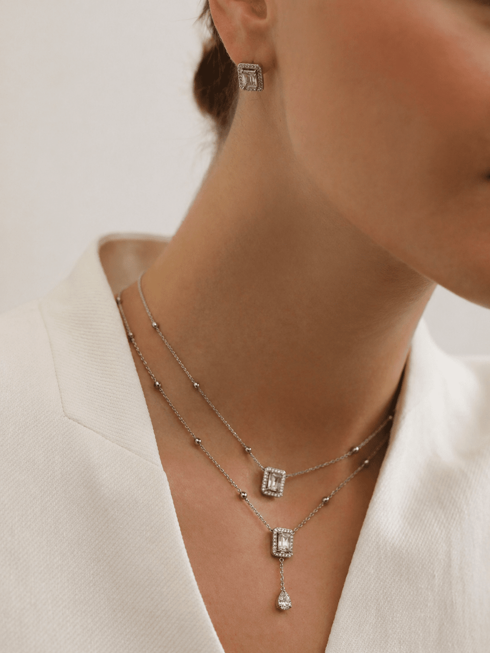 Starlight Grace Set - Necklace & Earings