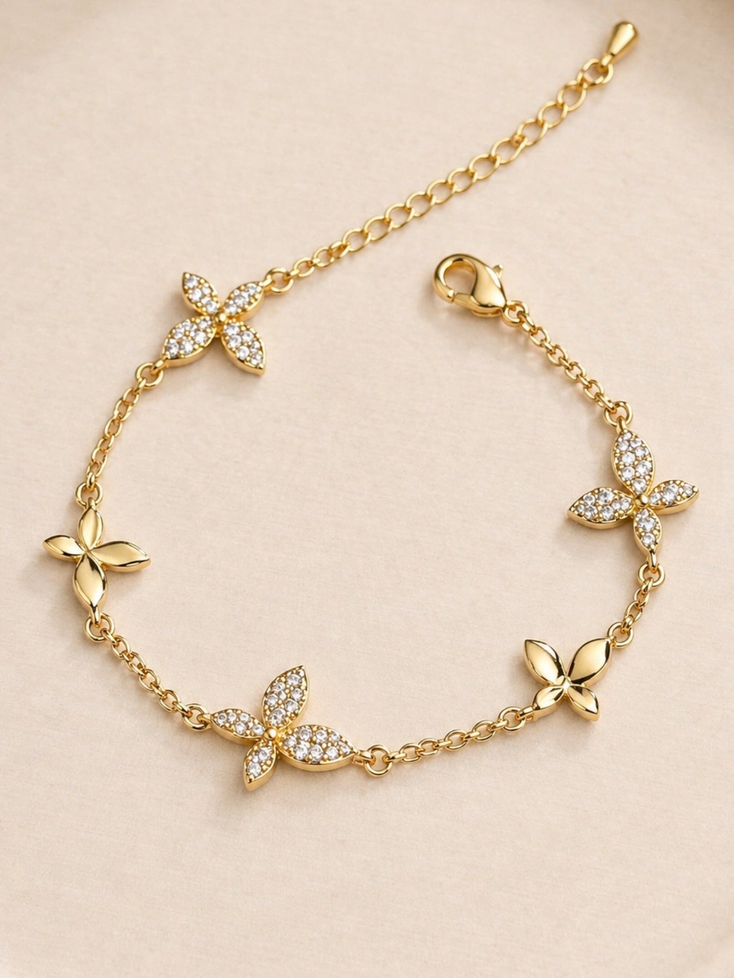 Seraphina Butterfly Bracelet (13 - 15cm)