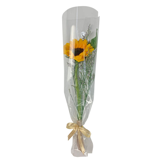 Single Stalk Sunflower Bouquet