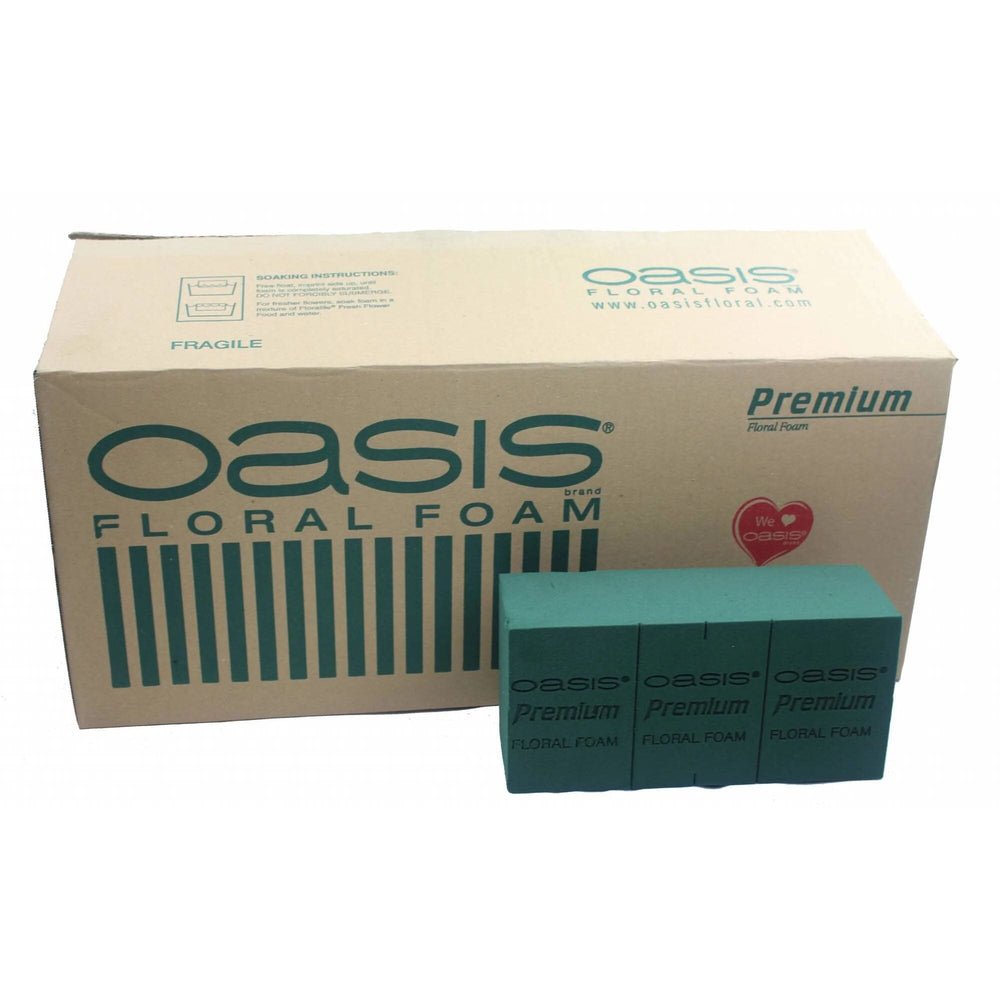 Oasis Wet Foam 20Pcs/1 Box - Green