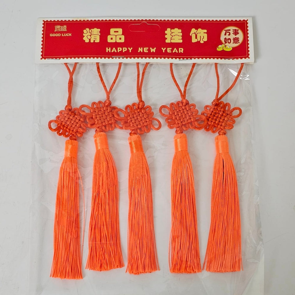 CNY Tassle - Orange (5pcs)